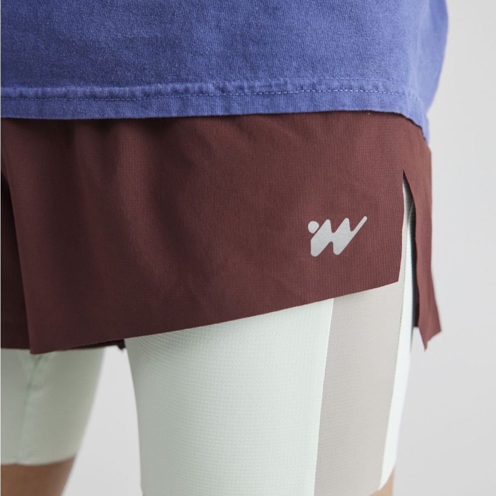 Without Walls Split Running Shorts